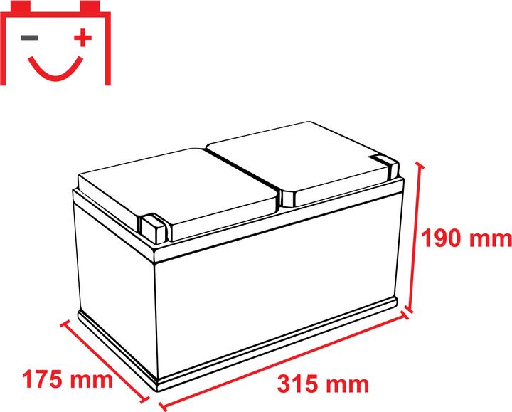 Produktbild Exide EK820 (12 V, 82 Ah, 800 A)