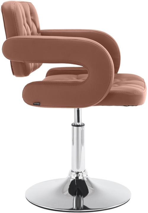 Actual product image Swisshandel24 Lounger Dublin imitation leather cognac
