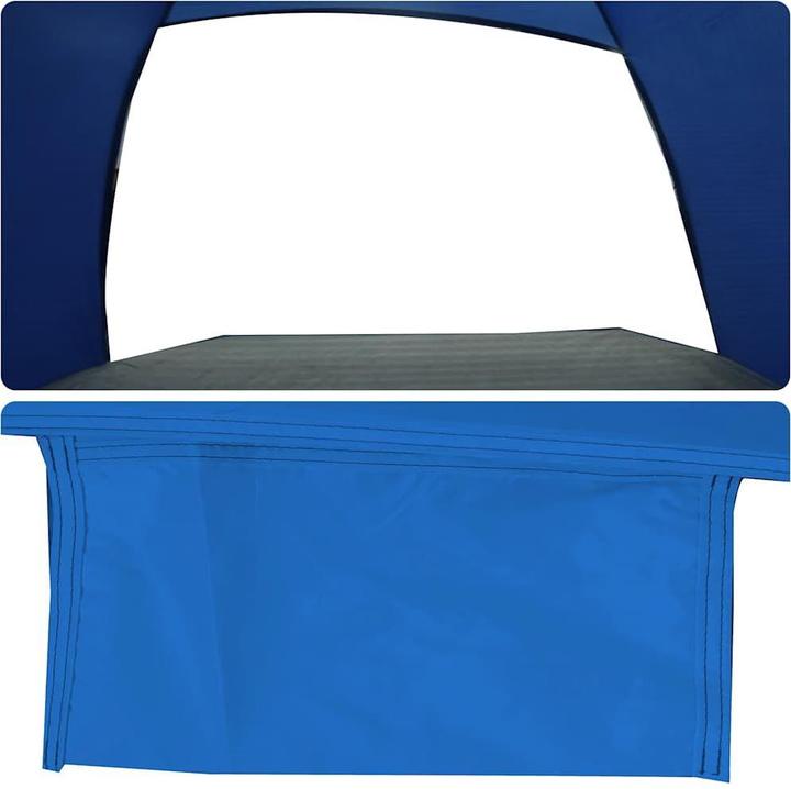 Produktbild VidaXL Strandzelt 3 Personen Wasserdicht (Strandzelt + Strandmuschel, 1.20 kg, 3 Personen)