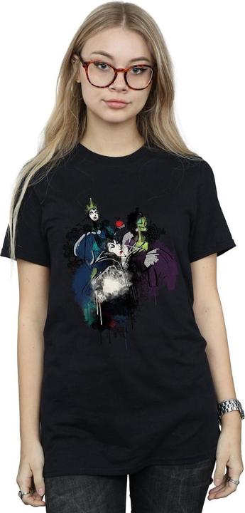 Immagine prodotto Disney Villains Sketch Maglietta Ampia Donna (S)