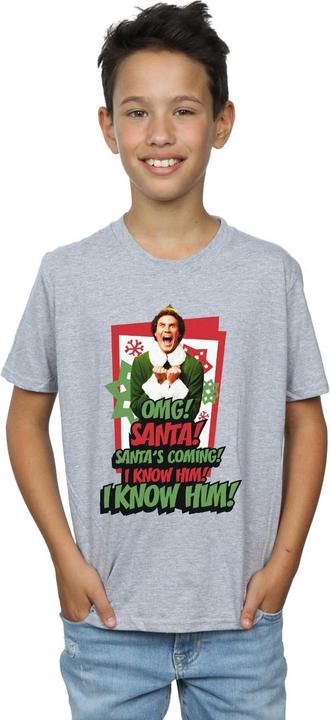 Actual product image Elf Boys OMG Santa T-Shirt (152, 158)