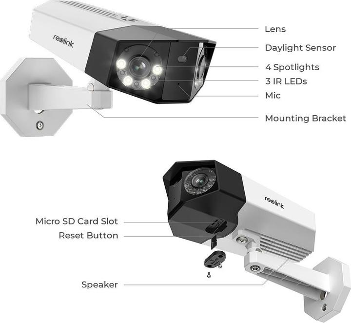 Produktbild Reolink Duo Series P730-4K 8MP (4608 x 1728 Pixels)