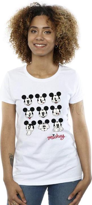 Immagine prodotto Disney Mickey Mouse Many Faces Maglietta Donna (XL)
