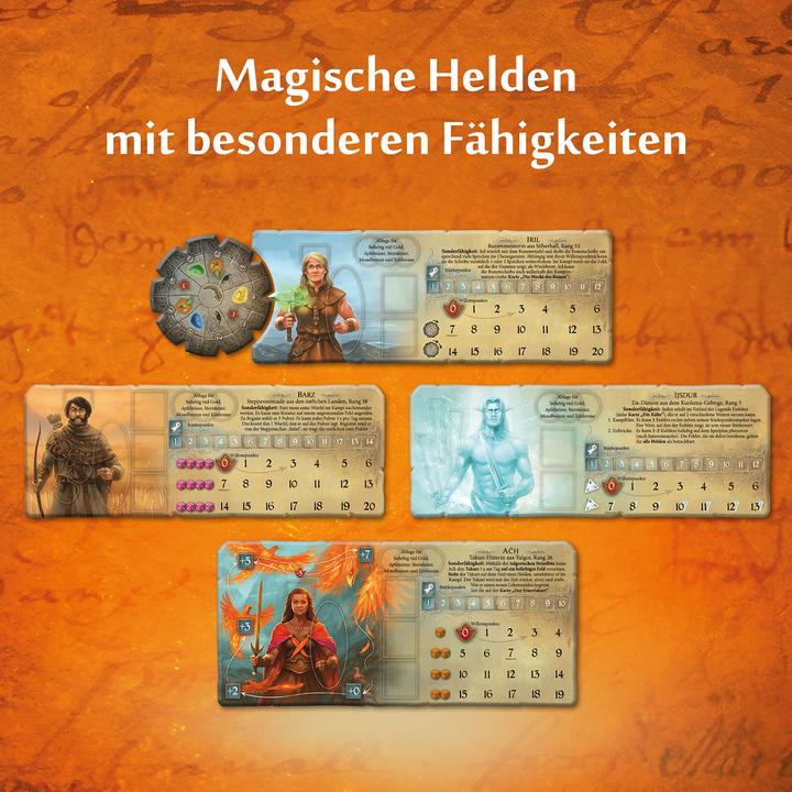 Produktbild Kosmos FKS6821490 - Magische Helden: Die Legenden von Andor, 5-6 Spieler, ab 10 Jahren (DE-Erweiterung) (Deutsch)