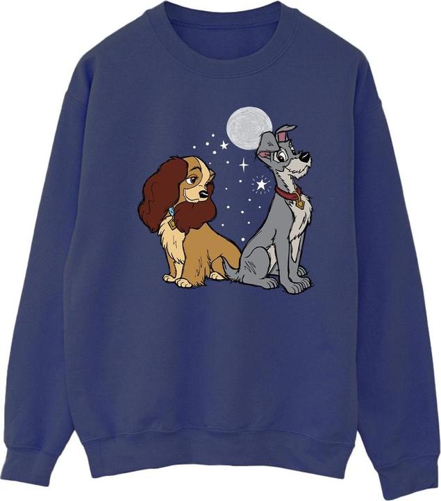 Disney Lady And The Tramp Moon Sweatshirt (XXL)