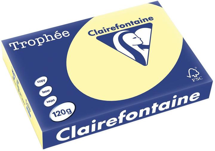 Produktbild Clairefontaine Universalpapier, farbig (120 g/m², A4)
