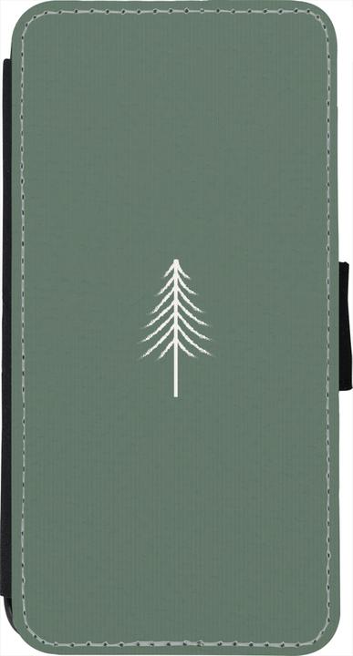 Produktbild PhoneLook Hülle Wallet schwarz Christmas 22 minimalist tree (Apple iPhone 7)