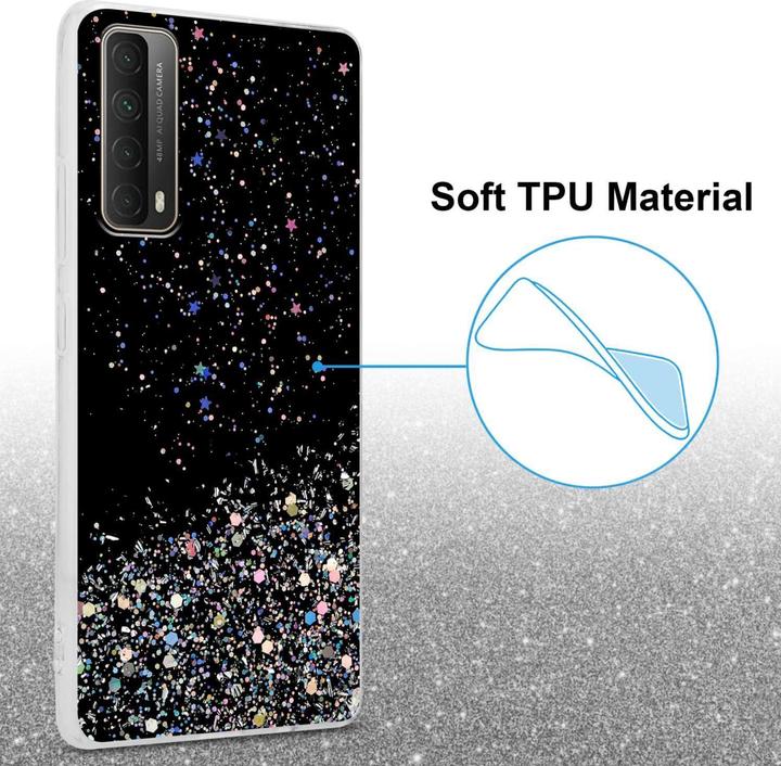 Produktbild Cadorabo TPU Hülle für Huawei P SMART 2021 mit Glitzer (Huawei P Smart (2021))