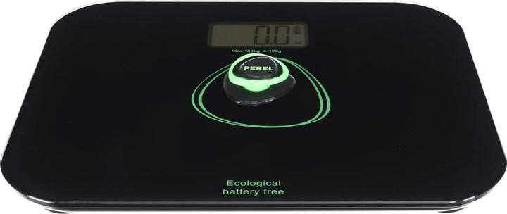 Produktbild Perel DIGITALE PERSONENWAAGE - 150 kg / 100 g - UMWELTFREUNDLICH - FUNKTIONIERT OHNE BATTERIEN (150 kg)