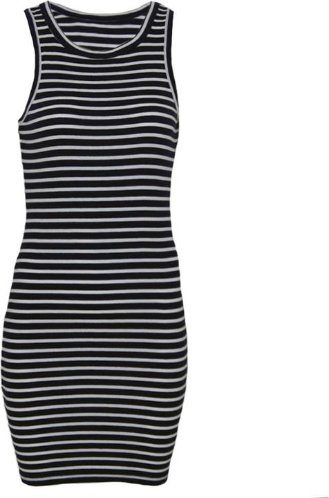 Image du produit Brave Soul Mini robe à rayures sans manches femmes/paroissiens (S)
