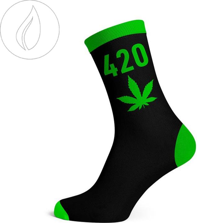 Produktbild R420 Long Socks Size 40-45 Black/420/Neon (40 - 45)