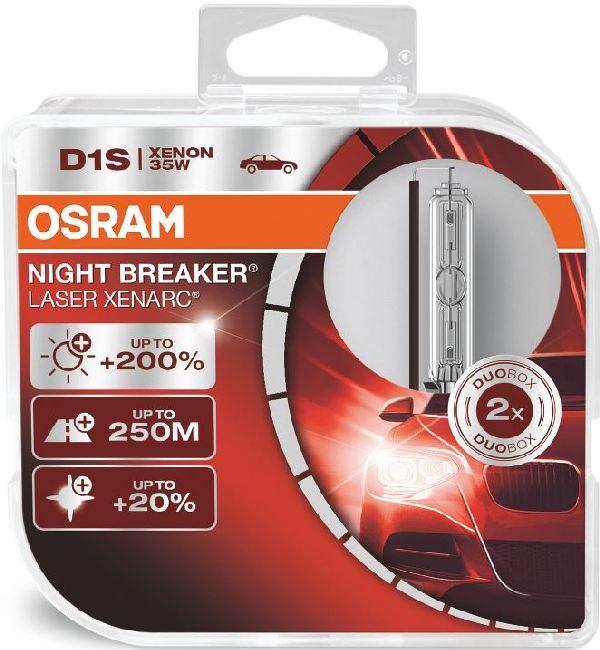 Produktbild Osram XenonScheinwerferlampe Xenarc Night Breaker Laser (D1S)