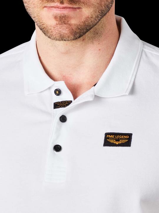 Image du produit Pme Legend Polo à manches courtes blanc vif (L)