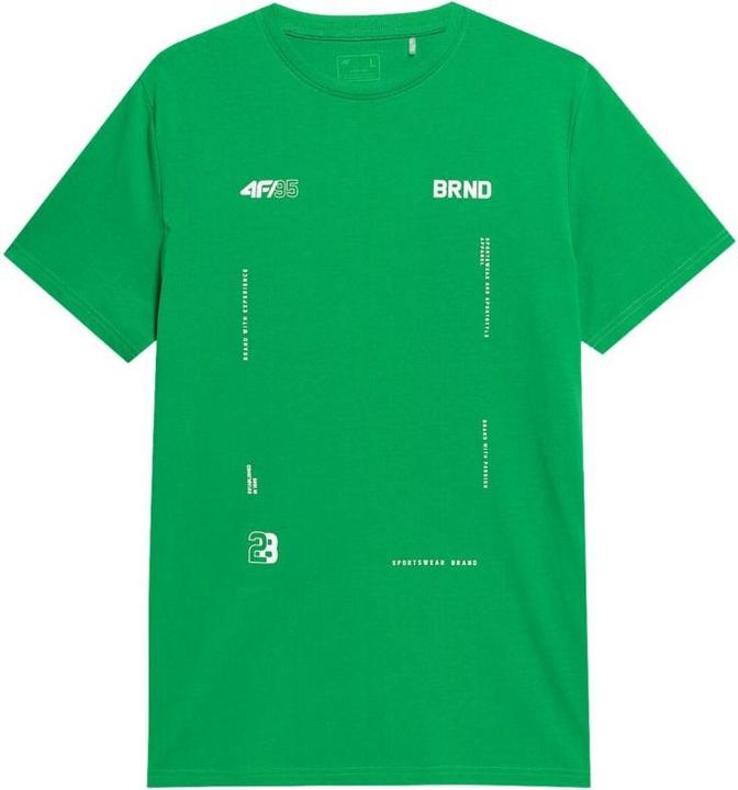 Produktbild 4F Grünes Herren-T-Shirt SS23TTSHM311 41S (S) (S)