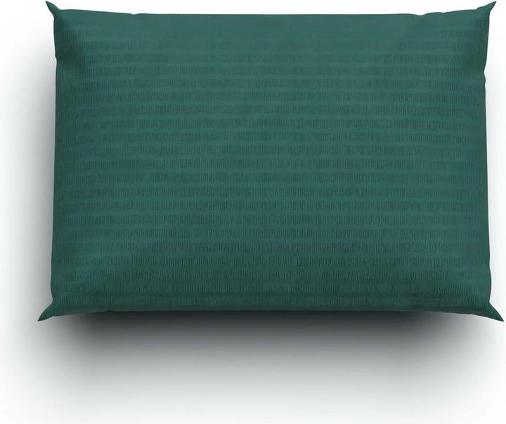 Immagine prodotto Lotus Bettwaren Biancheria da letto in raso Seersucker uni (Copricuscino, 50 x 70 cm)