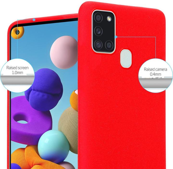 Actual product image Cadorabo TPU Frosted Cover (Samsung Galaxy A21s)