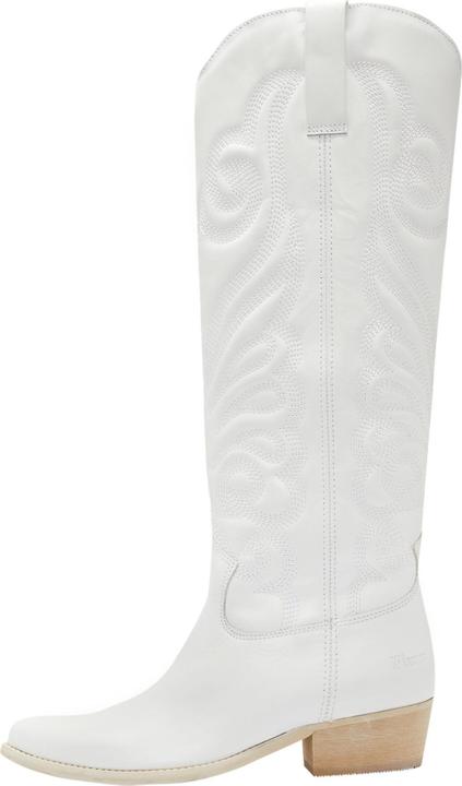 Actual product image Felmini The cowboy boot with heel from, is characterised by beautiful embroidery on the shaft (38)