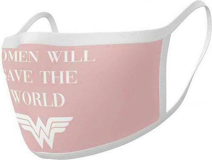 Produktbild Pyramid Wonder Woman: Mundschutz Save the World (2er Set) (2 x)