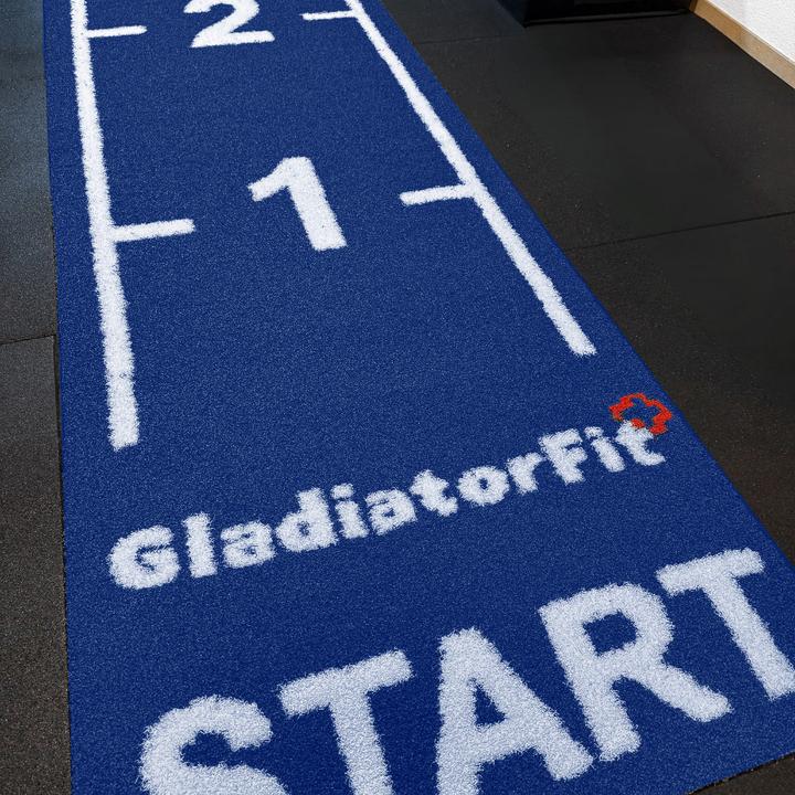 Produktbild Gladiatorfit Laufstrecke "Sled Track" aus abgestuftem Kunstrasen (1.80 cm)