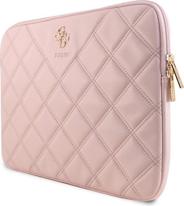 Produktbild Guess Sleeve GUCS14ZPSQSSGP 14" różowy/pink Quilted 4G (14")