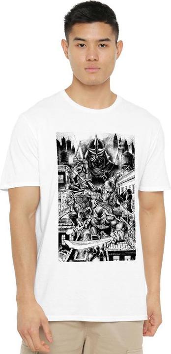 Actual product image Teenage Mutant NT Mens Take Down Shredder T-Shirt (XL)