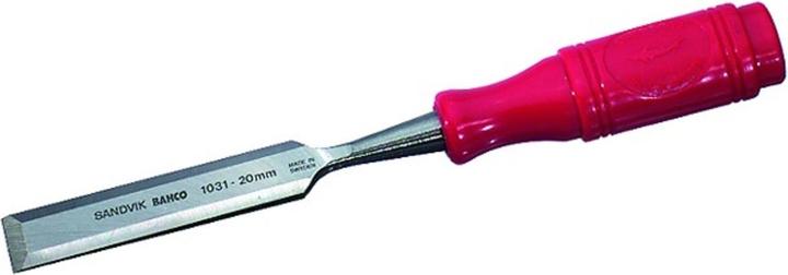 Actual product image Bahco Chisel with red polypropylene handle, 32 mm (32 mm)