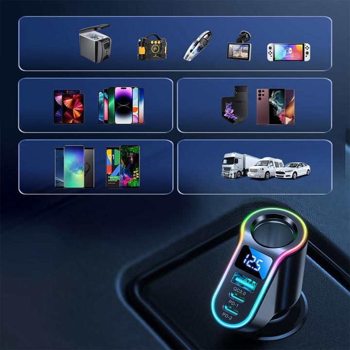 Produktbild Joyroom 4 in 1 Car Charger