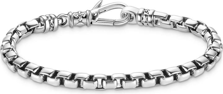 Thomas Sabo Armband Box Chain Silber (20 cm, Silber 925)