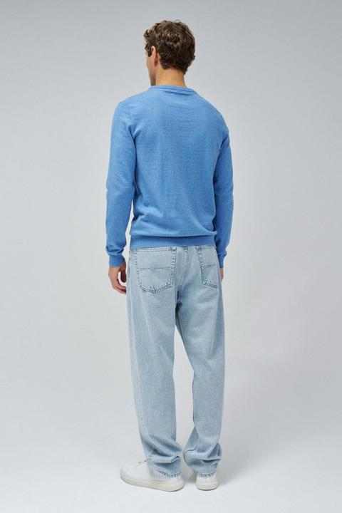 Actual product image Salsa Jeans Pullover Knit Henley W/ Collar Jersey Details (XL)