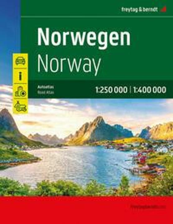 Produktbild Norwegen, Autoatlas 1:250.000 - 1:400.000, freytag & berndt