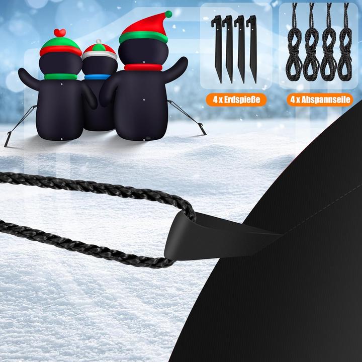 Actual product image Kesser Inflatable penguin family XXL