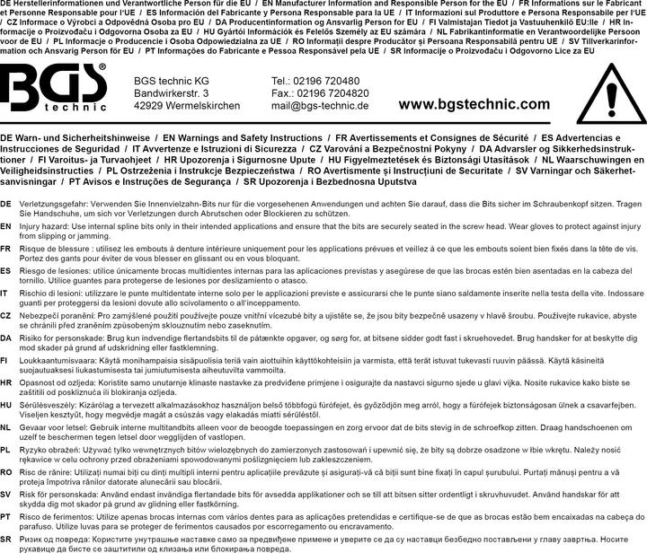 Produktbild BGS Bit-Einsatz (17)