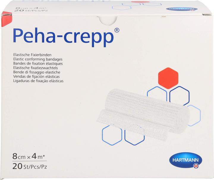 Image du produit IVF Hartmann Kreppbinde 4mx8cm weiss