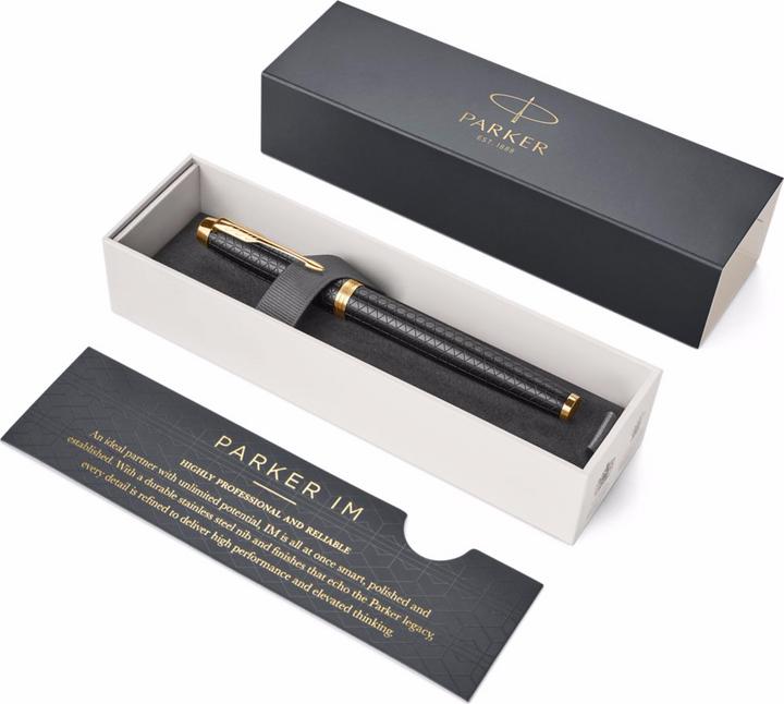 Produktbild Parker Pen IM Premium Black/Gold G.C. (Schwarz, 1 x)