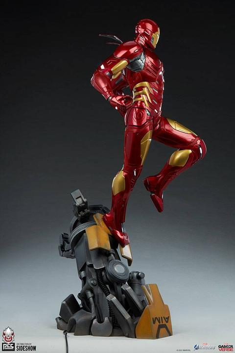 Actual product image PCS Marvel's Avengers statuette 1/3 Iron Man 90 cm