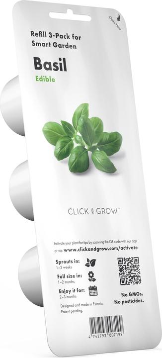 Image du produit Click and Grow Basil (Graines d'herbes aromatiques)