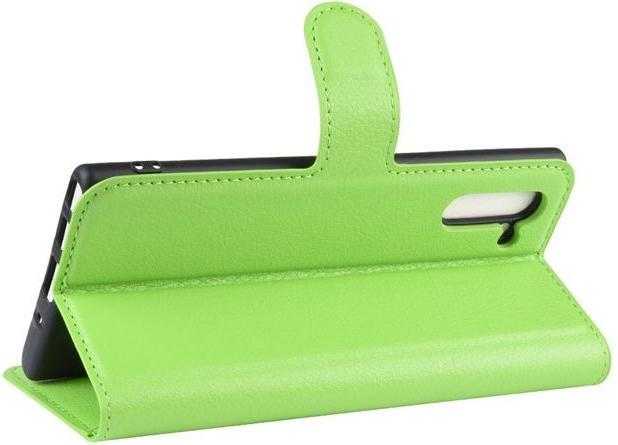 Actual product image MU Classic Litchi Leather Bookcover Series (Samsung Galaxy Note 10)