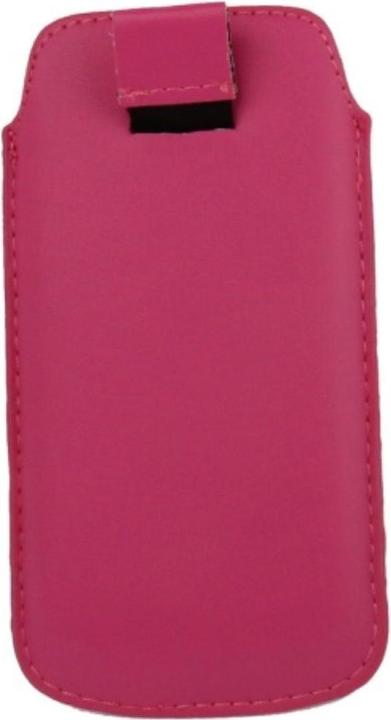 Produktbild König Design Handyhülle Tasche Slide Hülle Pink (Samsung Galaxy S4 mini)