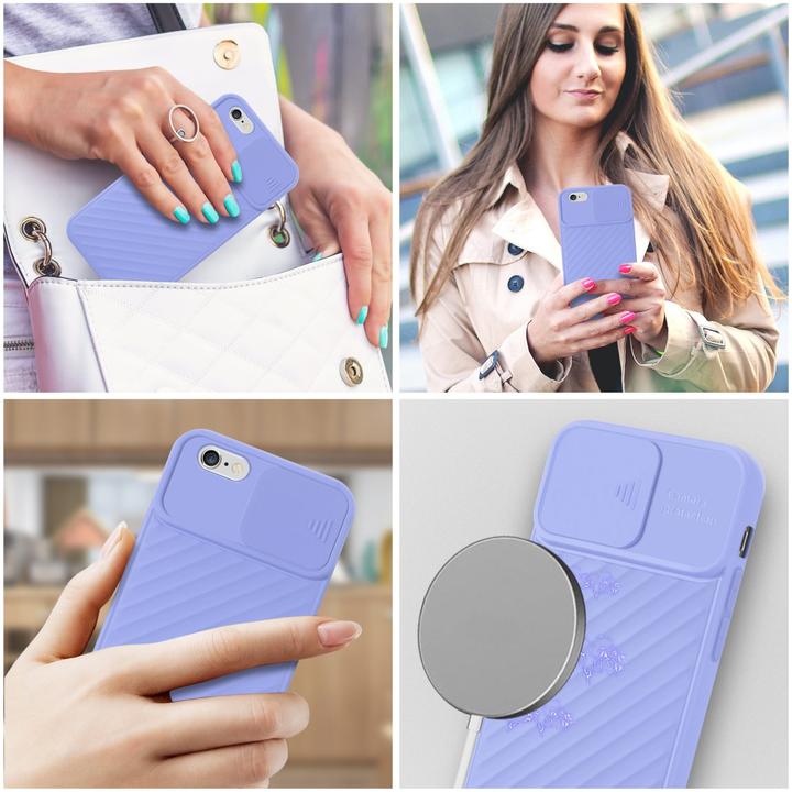 Actual product image Cadorabo TPU cover with camera protection (Apple iPhone 6)