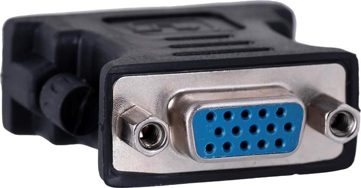 Produktbild Lanberg AD-0012-BK Videokabel-Adapter DVI-I VGA (D-Sub) (VGA, 4 cm)