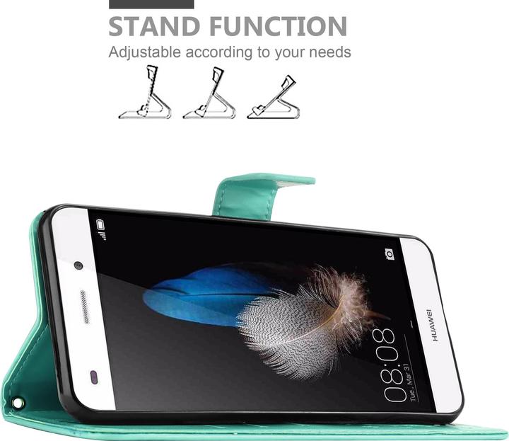 Immagine prodotto Cadorabo Copertina del libro di fiori (Huawei P8 Lite)