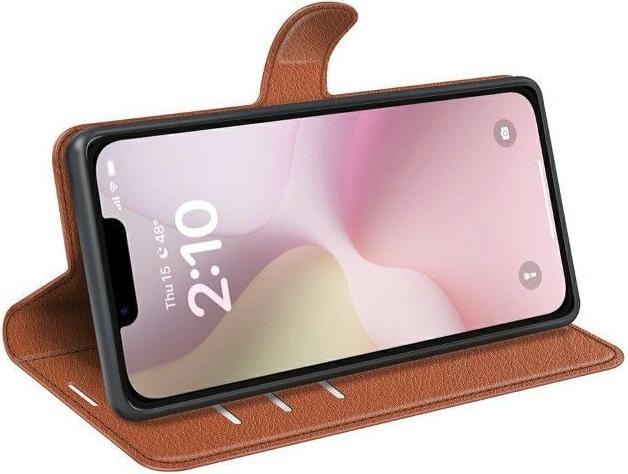 Image du produit MU Classic Litchi Leder Bookcover Series (Apple iPhone 16e)