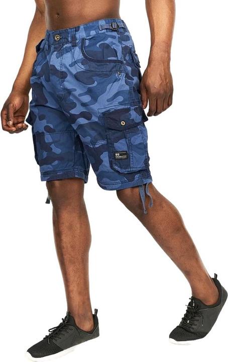 Actual product image Crosshatch Mens Jimster Camo Cargo Shorts (36)