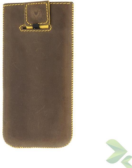 Immagine prodotto Valenta Valencia Pocket Stripe Vintage Valentine - Testa rossa Samsung Galaxy S5, Sony Xperia Z e altri (Samsung Galaxy Ace, Nokia Lumia 1020, Sony Xperia M2, Nokia Lumia 930, Samsung Galaxy S5, Sony Xperia Z)