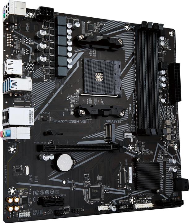 Immagine prodotto Gigabyte A520M DS3H V2 (AM4, AMD A520, mATX)