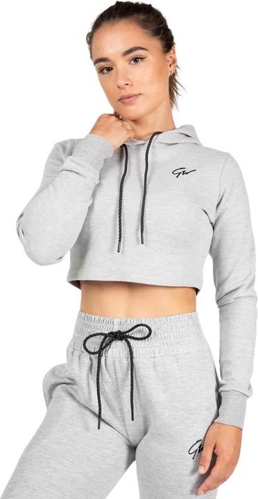 Gorilla Wear Pixley Crop Hoody Grey (S)