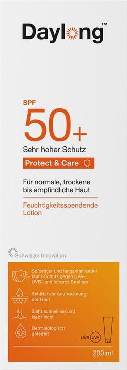 Produktbild Daylong Protect & Care (Sonnenlotion, SPF 50+, 200 ml, 252 g)