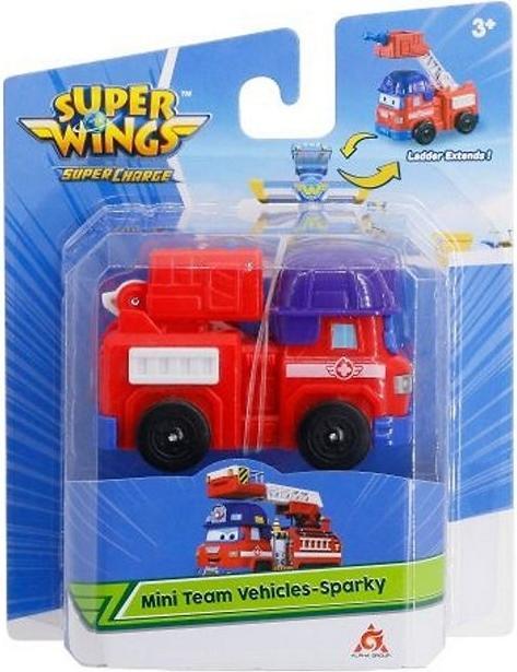 Produktbild Super Wings Mini Team Fahrzeuge Sparky Fahrzeug 5Cm