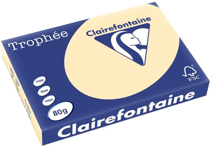 Produktbild Clairalfa Multifunktionspapier Troph‚e, A3, 80 g/qm, chamois (80 g/m², 500 x, A3)