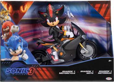 Image du produit Jakks Pacific Sonic - The Hedgehog Movie 3 Figurine avec véhicule 13 cm